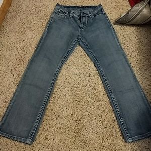 Raw diamond jeans